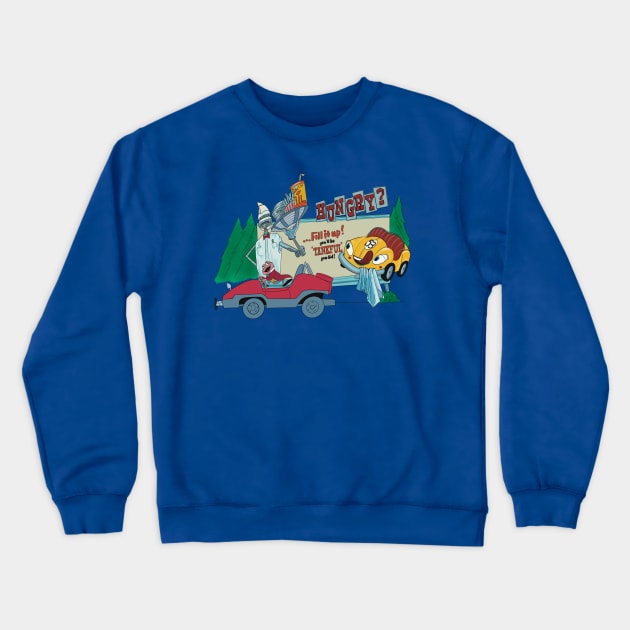 A wild ride Crewneck Sweatshirt by nfergason